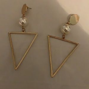 Triangle Shaped Earrings
